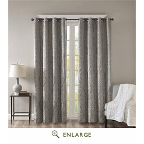 Sun Smart 50 x 108 in. Mirage Knitted Jacquard Total Blackout Panel; Champagne SS40-0015